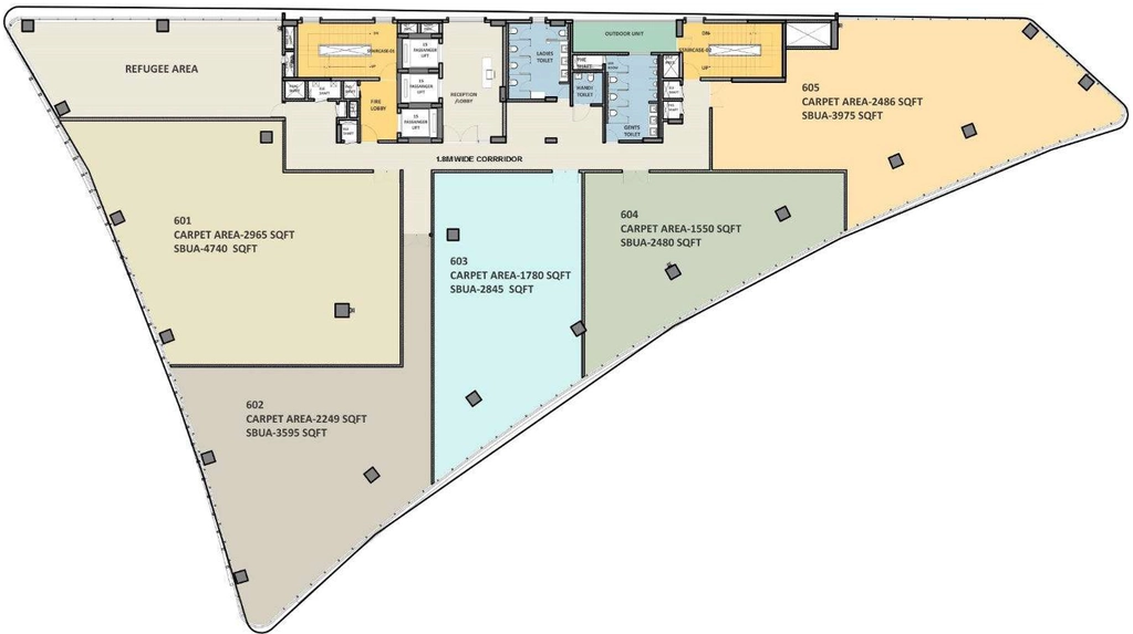 Floor Plan of Sumadhura Hive in Hoodi, Bangalore - Image 361457