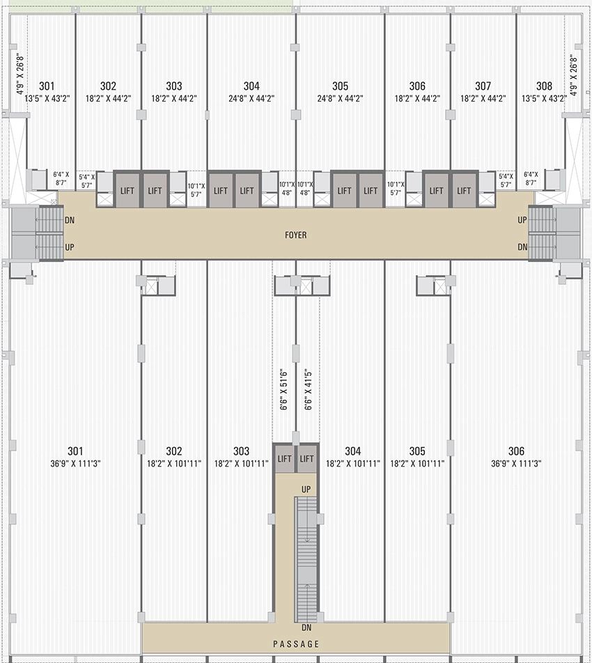 Floor Plan of Palak Prime in Ambli, Ahmedabad - Image 316008