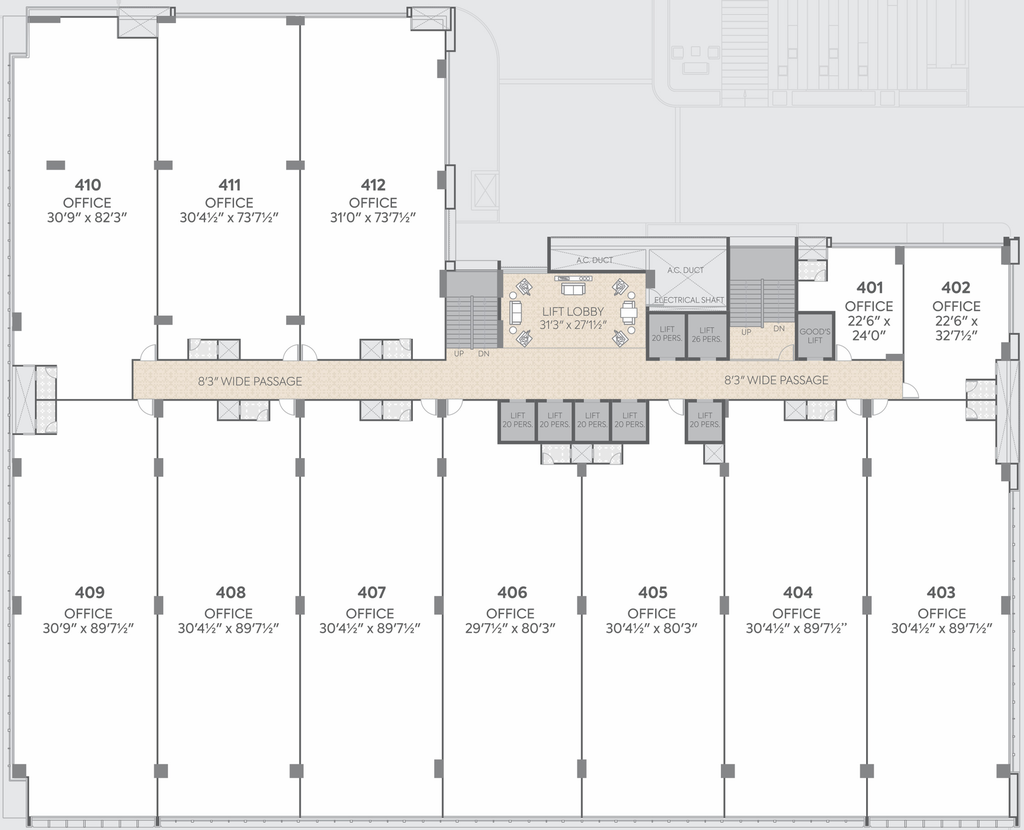Floor Plan of Shilp Business Gateway in Vaishnodevi Circle, Ahmedabad - Image 309572