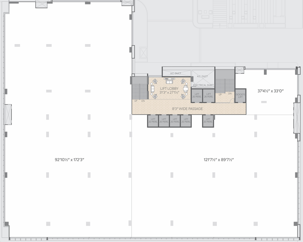 Floor Plan of Shilp Business Gateway in Vaishnodevi Circle, Ahmedabad - Image 309571