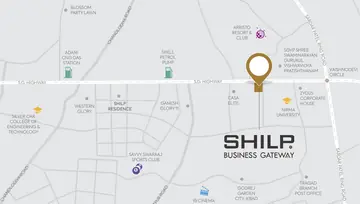 Location of Shilp Business Gateway - Image 309570