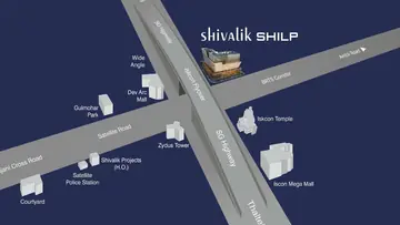 Location of Shivalik Shilp 2 - Image 359448
