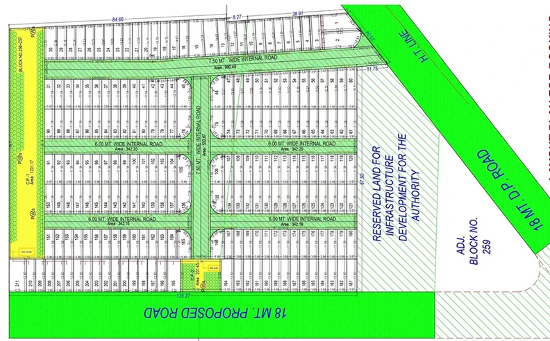 Master Plan of Anthems Ashirwad Palace in Choryasi, Surat - Image 276773