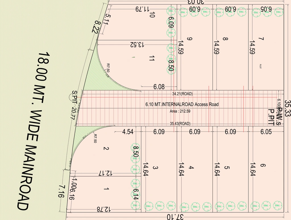 Master Plan of Gruham Elite in Bhatha, Surat - Image 360615