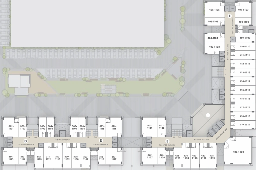 Floor Plan of Shree Ganesh Glory 11 in Jagatpur, Ahmedabad - Image 312104