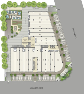 Master Plan of One World West in Ambli, Ahmedabad - Image 312314