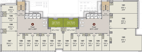 Floor Plan of Shafalya Unicus Shyamal in Satellite, Ahmedabad - Image 310281