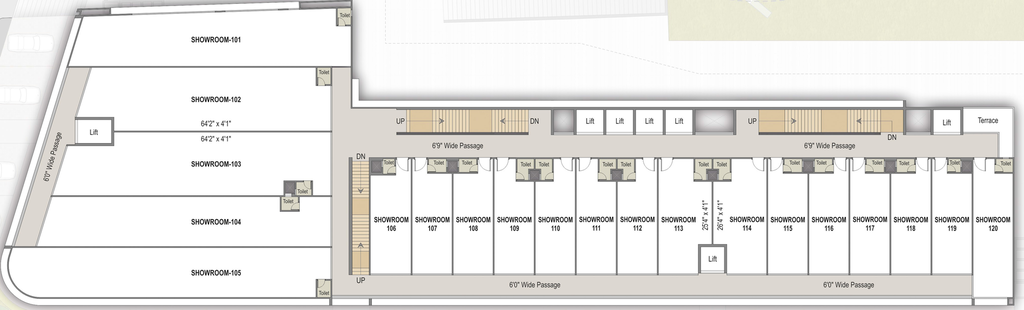 Floor Plan of Ratnanjali Solitaire in Satellite, Ahmedabad - Image 312379