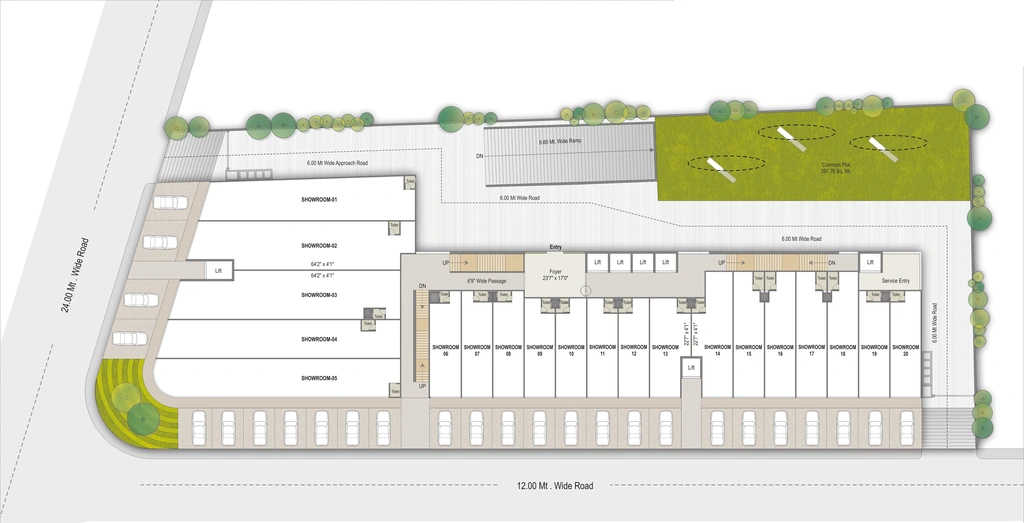 Master Plan of Ratnanjali Solitaire in Satellite, Ahmedabad - Image 312376