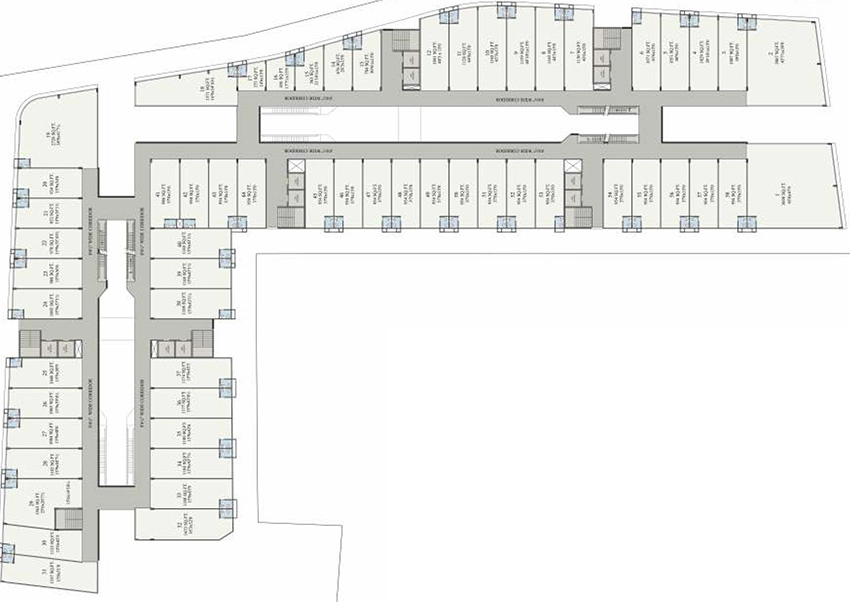 Floor Plan of JP Iscon Emporio in Satellite, Ahmedabad - Image 325181