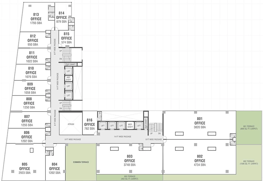 Floor Plan of Shivalik Shilp in Vaishnodevi Circle, Ahmedabad - Image 323540