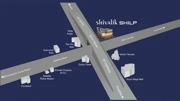 Location of Shivalik Shilp - Image 323537