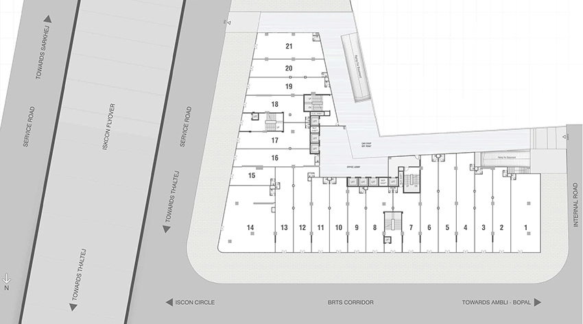 Master Plan of Shivalik Shilp in Vaishnodevi Circle, Ahmedabad - Image 323538