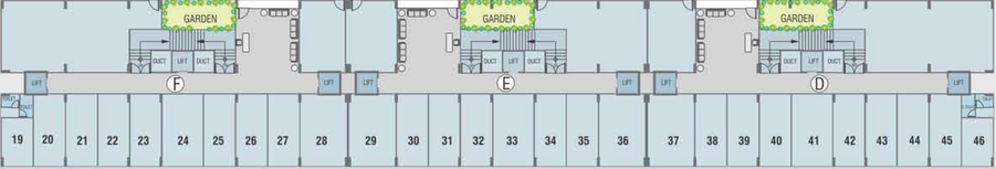 Floor Plan of Goyal Titanium City Centre in Satellite, Ahmedabad - Image 312143