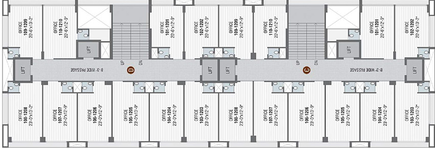 Floor Plan of Prahladnagar Trade Center in Prahlad Nagar, Ahmedabad - Image 312343
