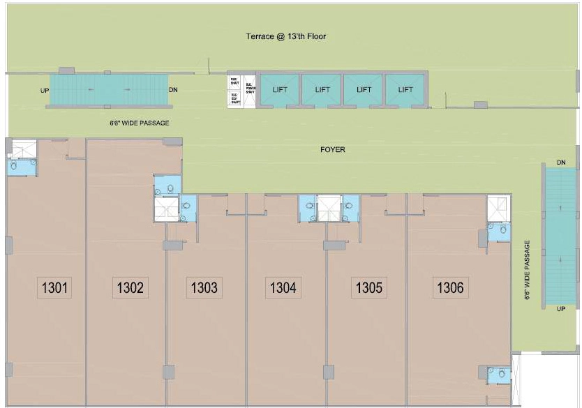 Floor Plan of A Shridhar Athens in Shivranjani, Ahmedabad - Image 315243