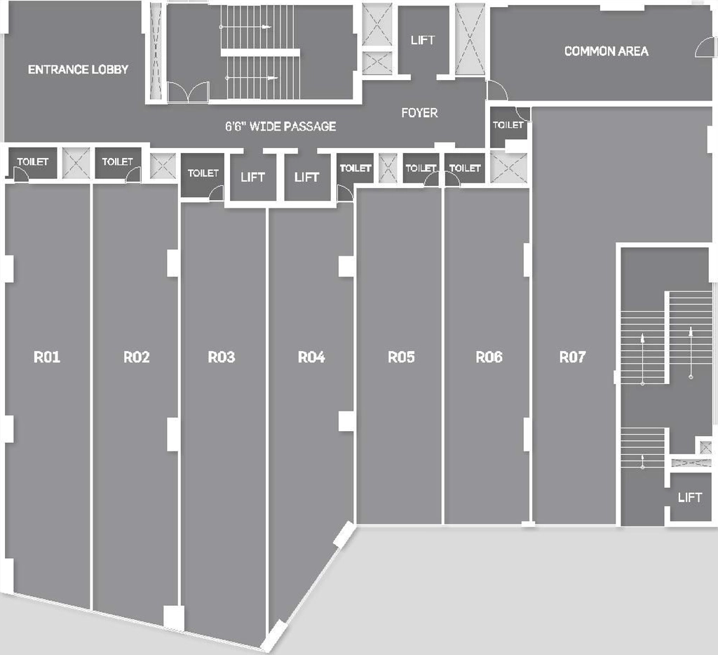 Floor Plan of Samsara Link in Gota, Ahmedabad - Image 316076