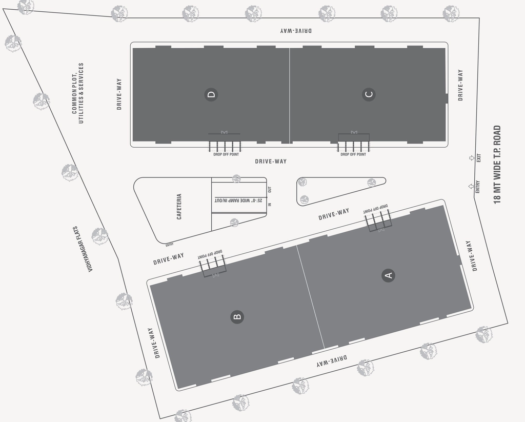 Master Plan of Synthesis The First in Vastrapur, Ahmedabad - Image 313960