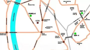 Location of HN Safal Sumel Business Park 6 - Image 323590