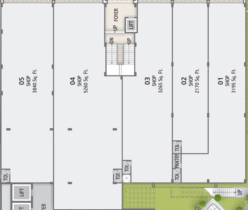 Floor Plan of Shilp Aaron in Bodakdev, Ahmedabad - Image 316403