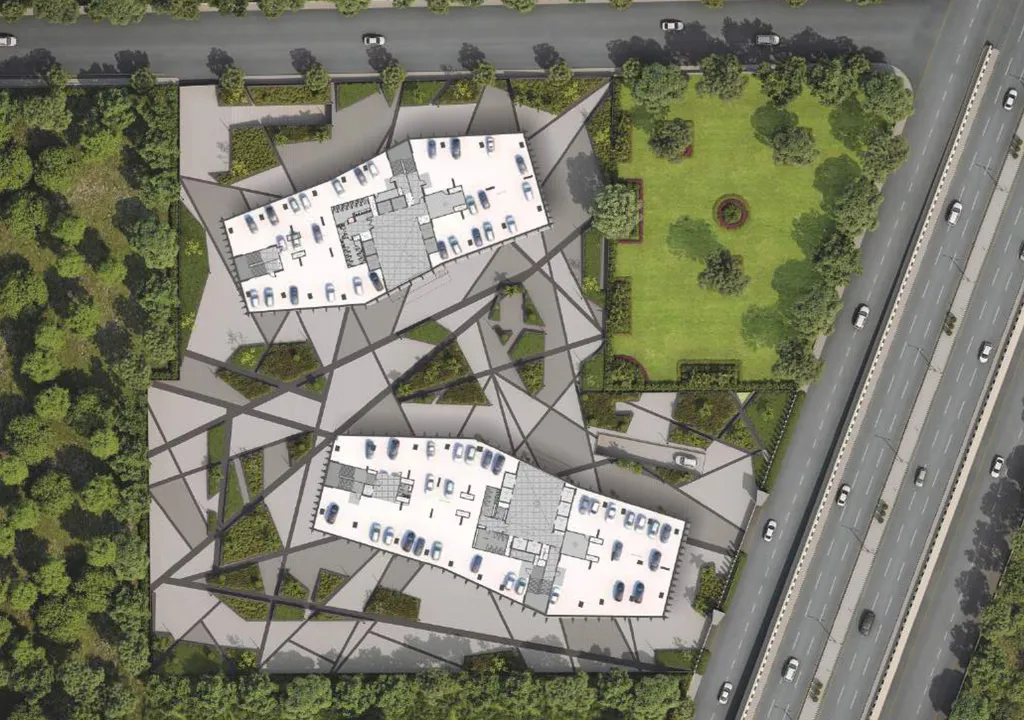 Master Plan of HN Safal Mondeal Heights in Prahlad Nagar, Ahmedabad - Image 312201