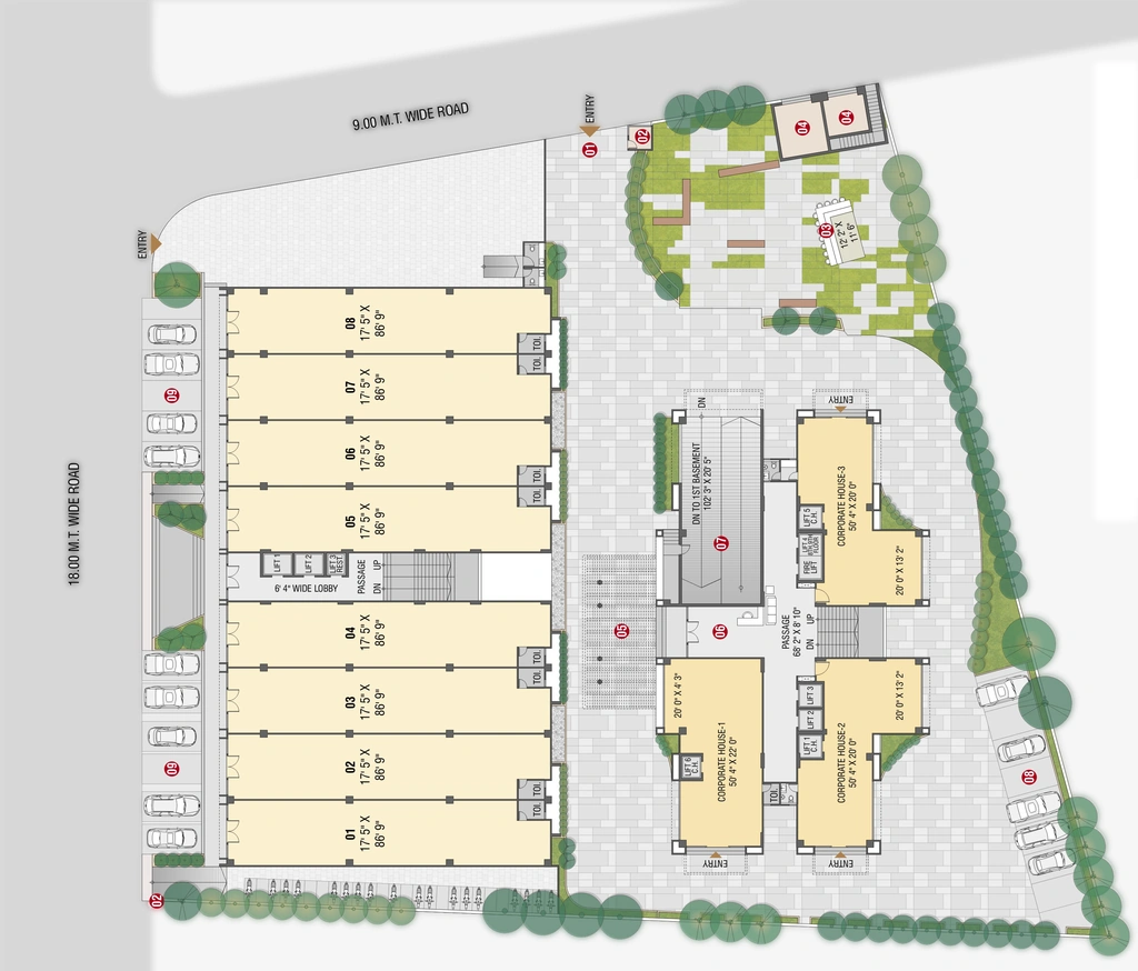 Master Plan of Constera Inceptum in Ambli, Ahmedabad - Image 318228