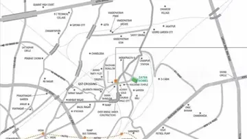Location of Surya SV Square - Image 324539
