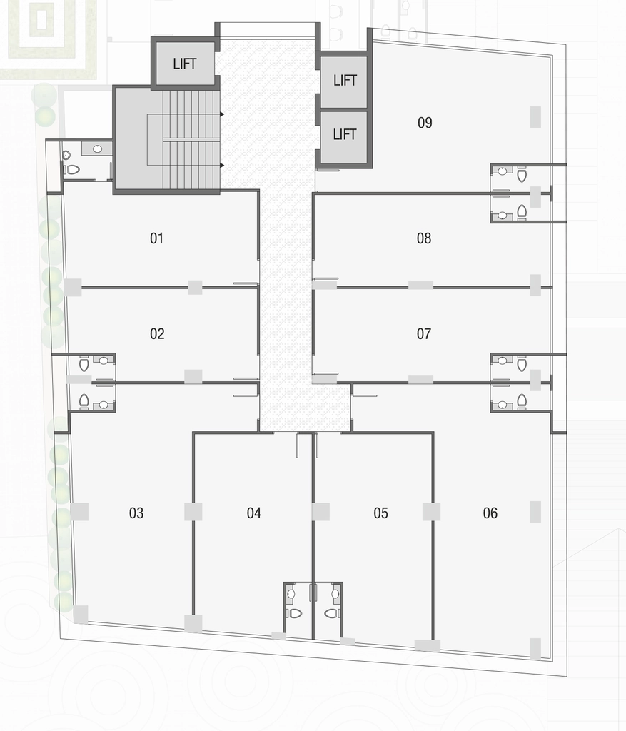 Floor Plan of D&C Dynasty in Navrangpura, Ahmedabad - Image 359016