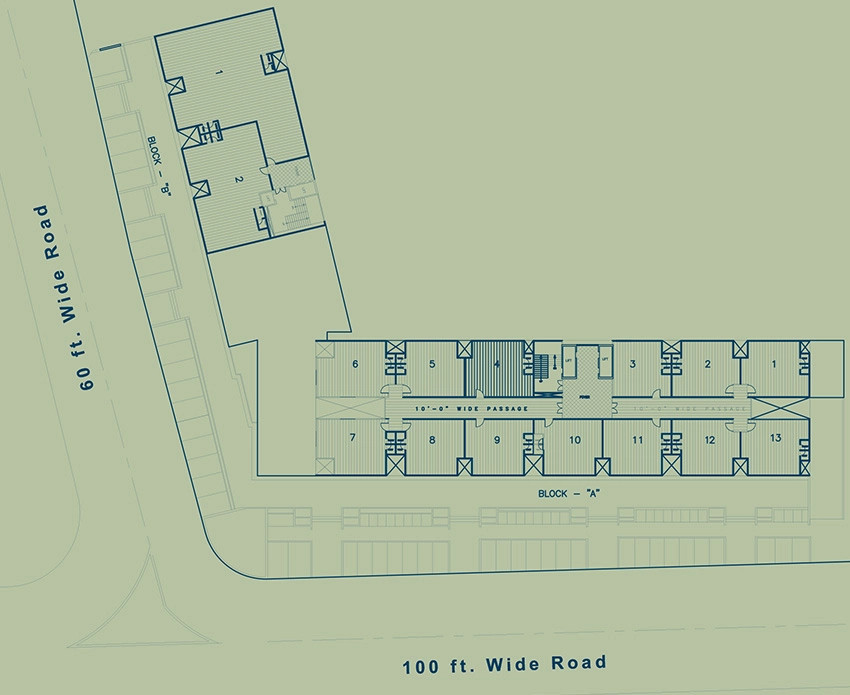 Master Plan of Safal Pegasus in Prahlad Nagar, Ahmedabad - Image 319276