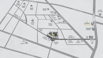 Location of Commercial Shaligram Prime - Image 316321