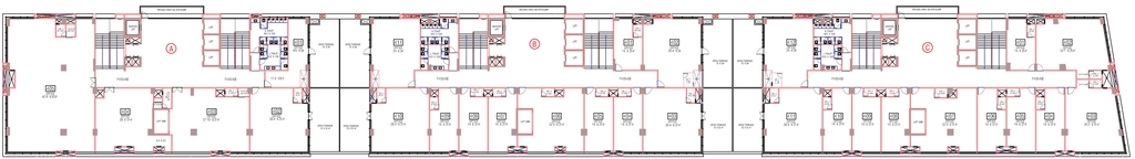 Floor Plan of Swati Trinity in Shela, Ahmedabad - Image 320229
