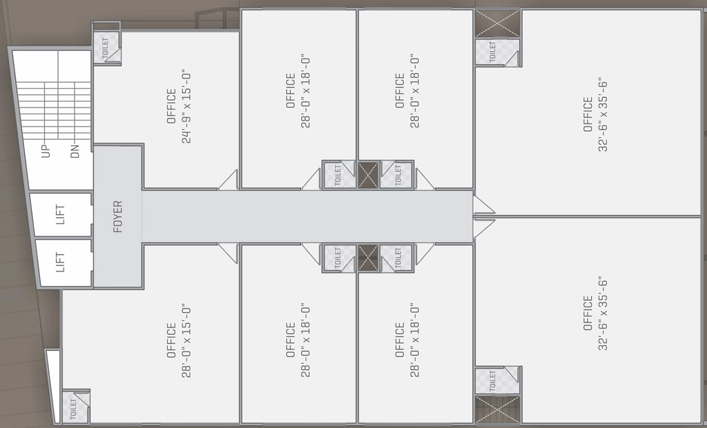 Floor Plan of Setu Eventi in CG Road, Ahmedabad - Image 316300