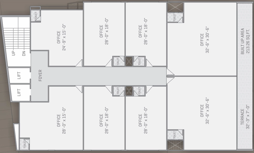 Floor Plan of Setu Eventi in CG Road, Ahmedabad - Image 316301