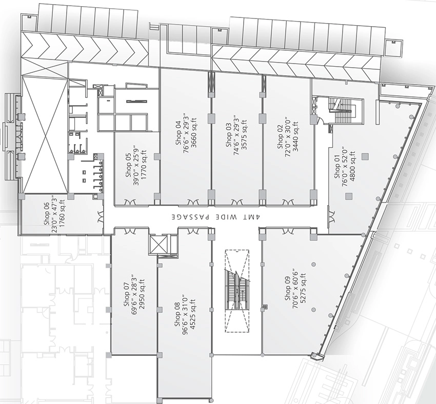 Floor Plan of Savvy Shapath 5 in Prahlad Nagar, Ahmedabad - Image 324120