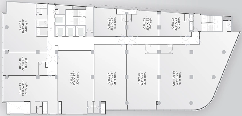 Floor Plan of Savvy Shapath 5 in Prahlad Nagar, Ahmedabad - Image 324117