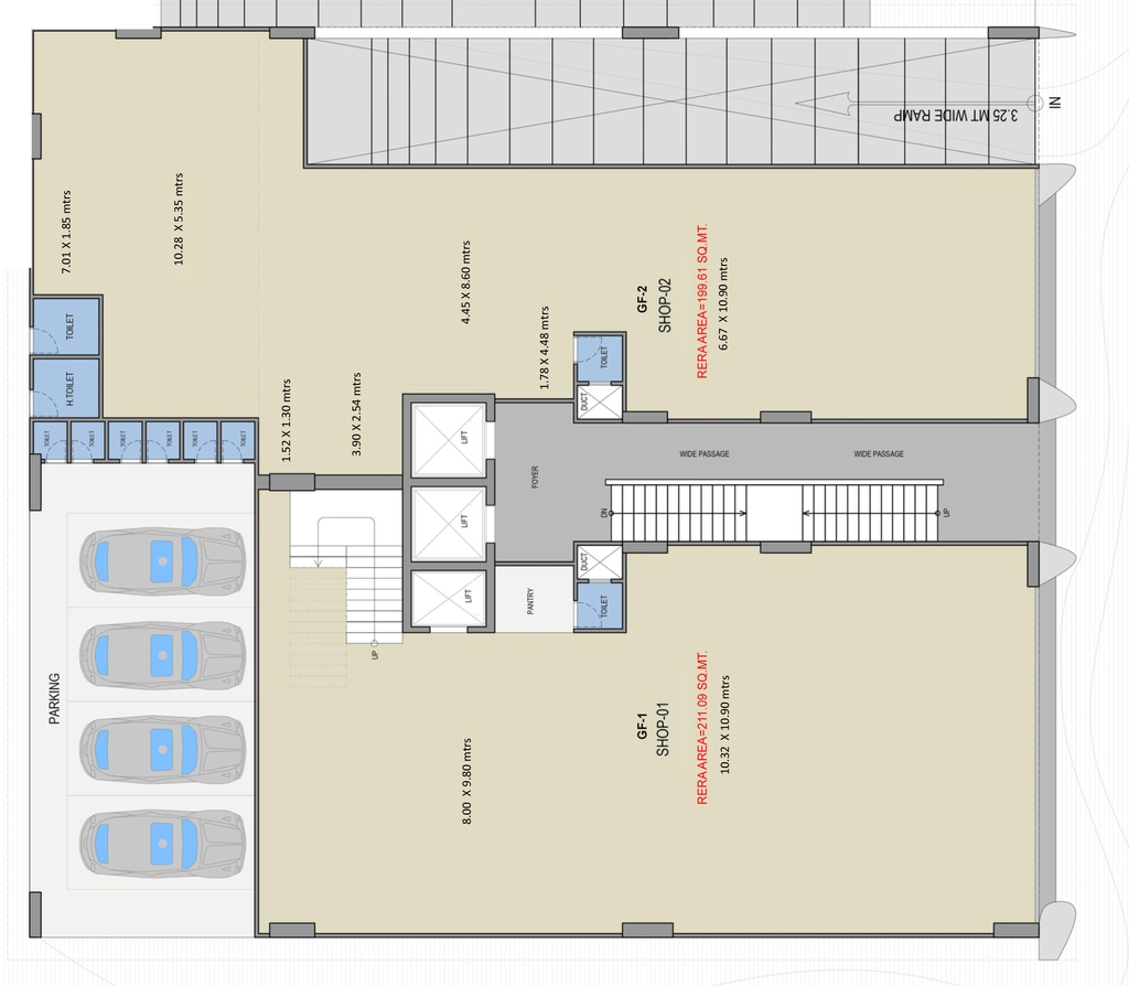 Floor Plan of A Shridhar Absolute in Bodakdev, Ahmedabad - Image 358577