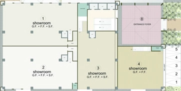 Floor Plan of Deep Indraprasth Corporate Herbarium in Prahlad Nagar, Ahmedabad - Image 318261