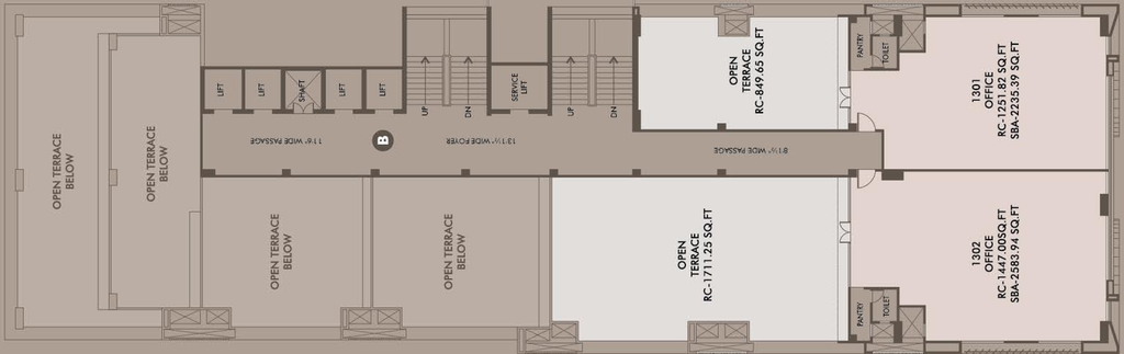 Floor Plan of Addor Aspire 2 in University Area, Ahmedabad - Image 311931