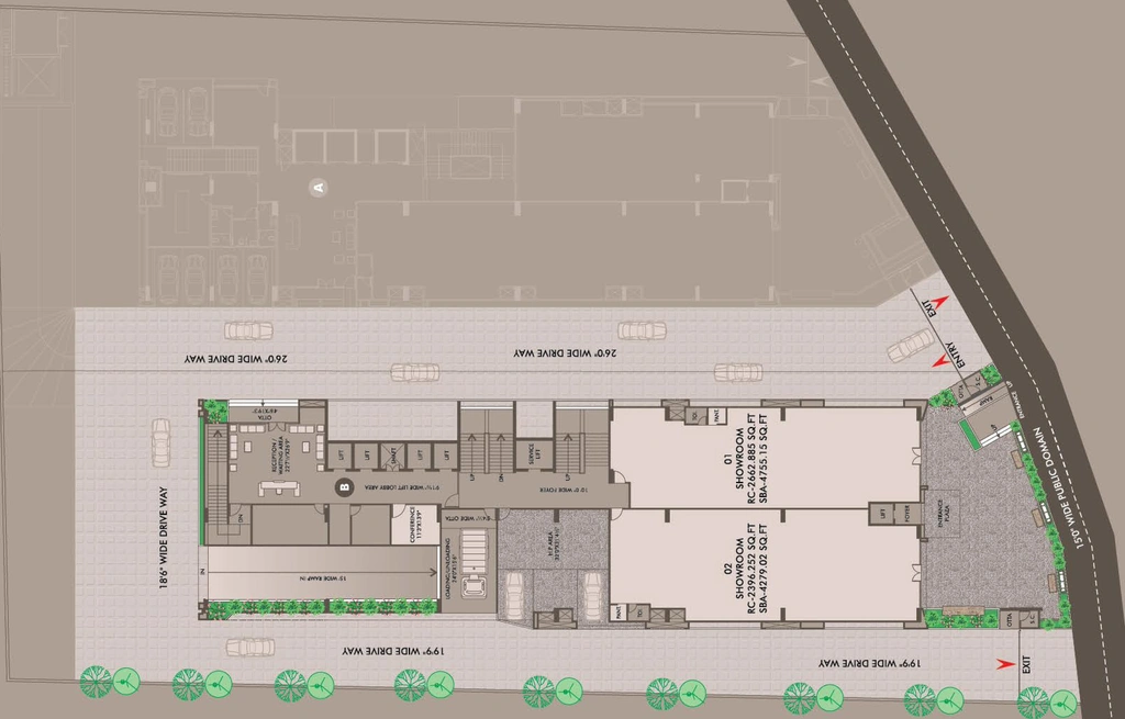 Master Plan of Addor Aspire 2 in University Area, Ahmedabad - Image 311930
