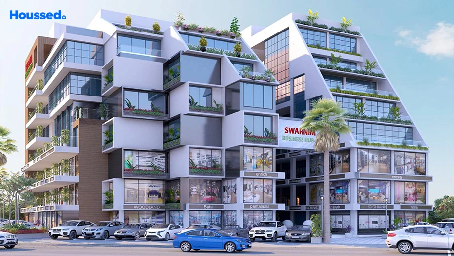 Project Image of Swarnim Business Hub in Jagatpur, Ahmedabad - Image 324565