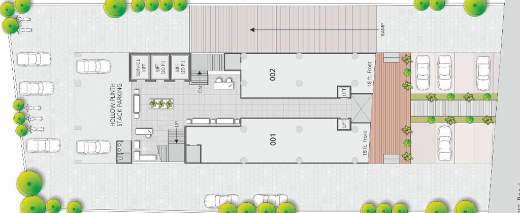 Master Plan of D and C Phoenix in Navrangpura, Ahmedabad - Image 325155