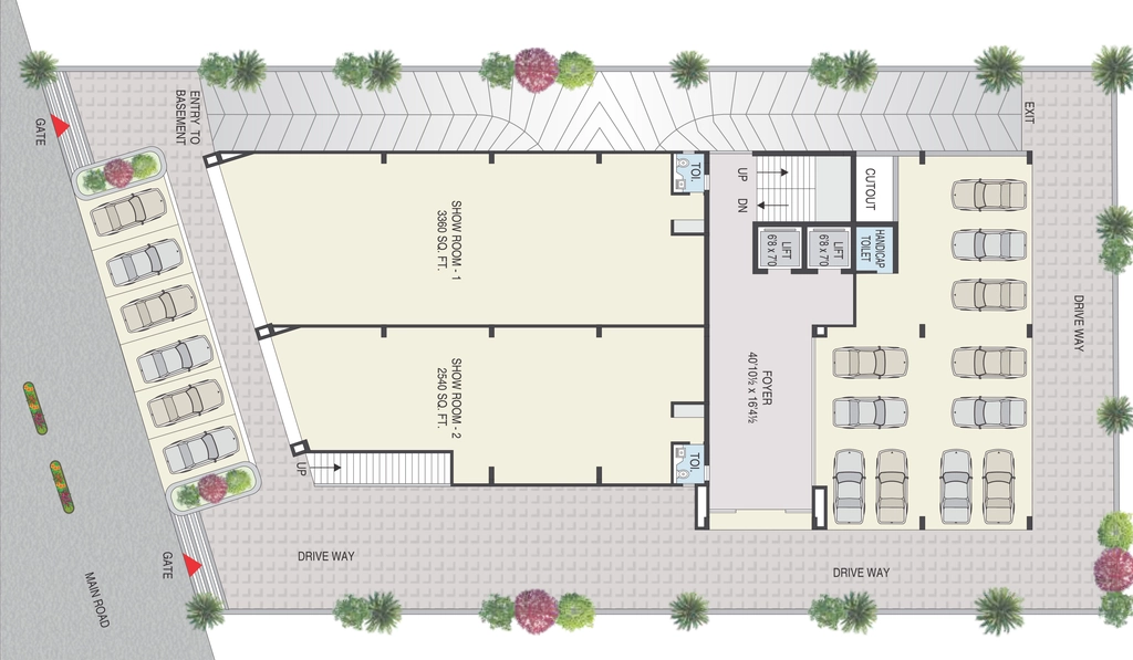 Master Plan of Siddhi Aarohi Verve in Ambli, Ahmedabad - Image 316501