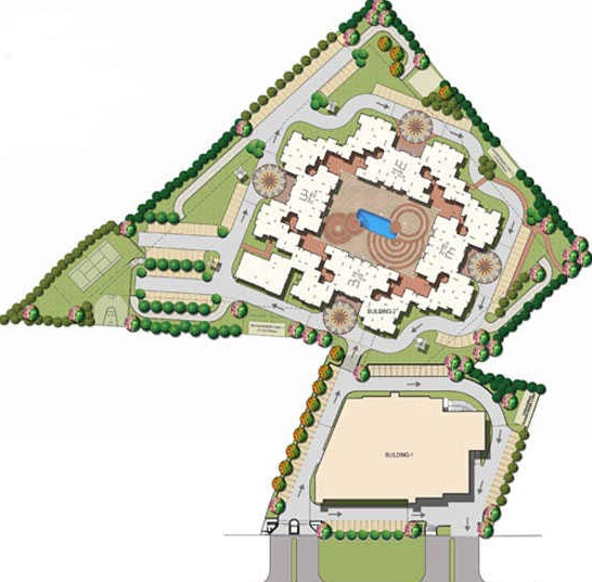 Master Plan of Sattva Salarpuria Symphony in Hosur Road, Bangalore - Image 363560