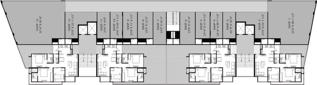 Floor Plan of Kaveri Soham Vistara in Shilaj, Ahmedabad - Image 319076