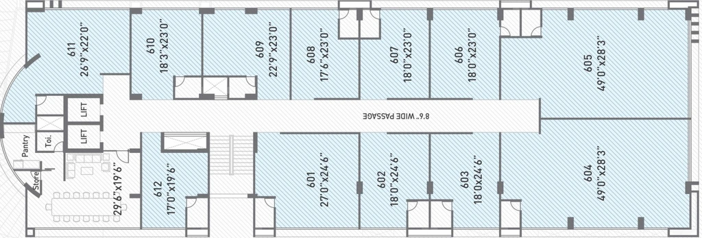 Floor Plan of Affinity Spinel in Sola, Ahmedabad - Image 318546