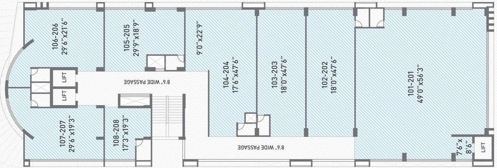 Floor Plan of Affinity Spinel in Sola, Ahmedabad - Image 318547