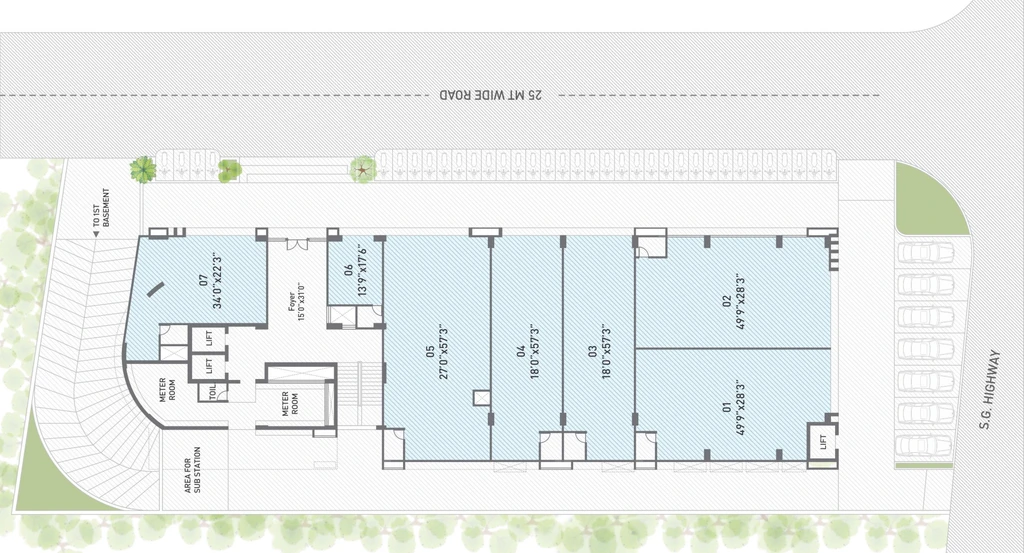 Master Plan of Affinity Spinel in Sola, Ahmedabad - Image 318545