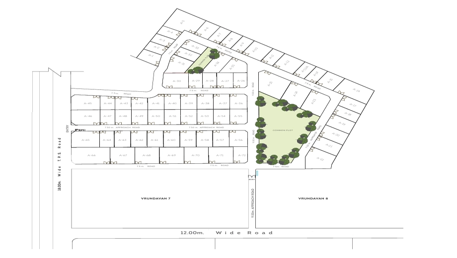 Master Plan of Venus Ultima in Thaltej, Ahmedabad - Image 335232