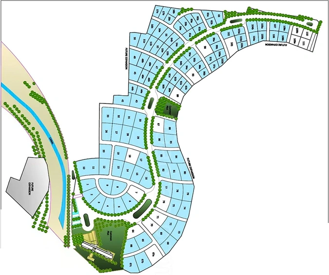 Master Plan of Synthesis Suramya Grove in Raska, Ahmedabad - Image 276587