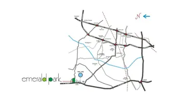 Location of Radhe Emerald Park - Image 361063